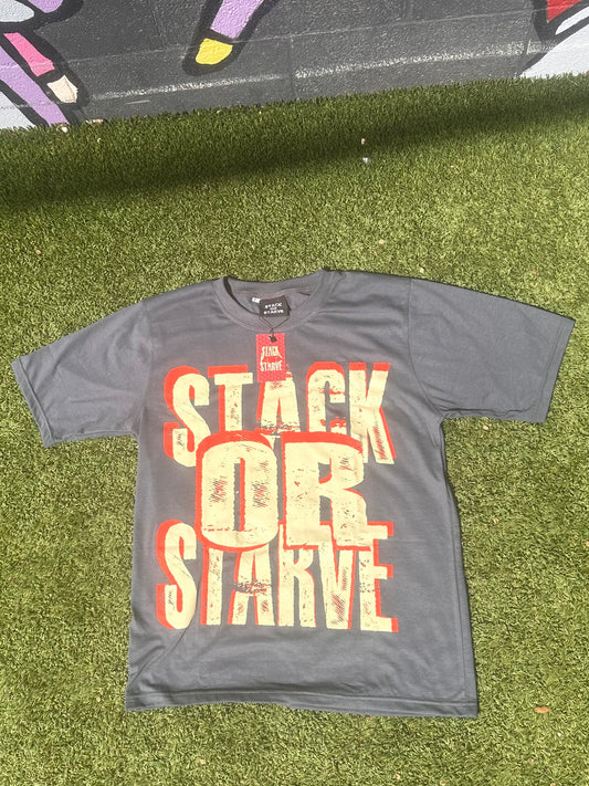 STACK OR STARVE TOUR TEE